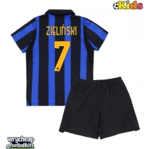 Inter Milan Piotr Zielinski #7 Replica Home Minikit 2026-27 Short Sleeve (+ pants)